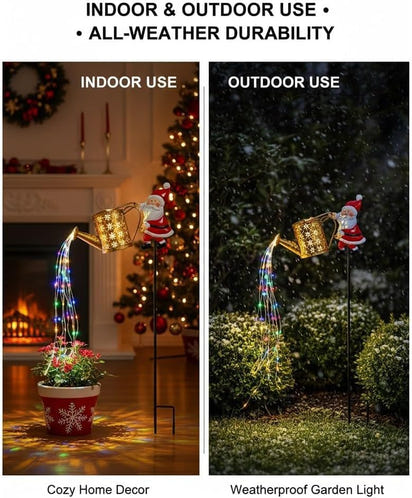 Santa Claus Lantern Solar Luminous Water™