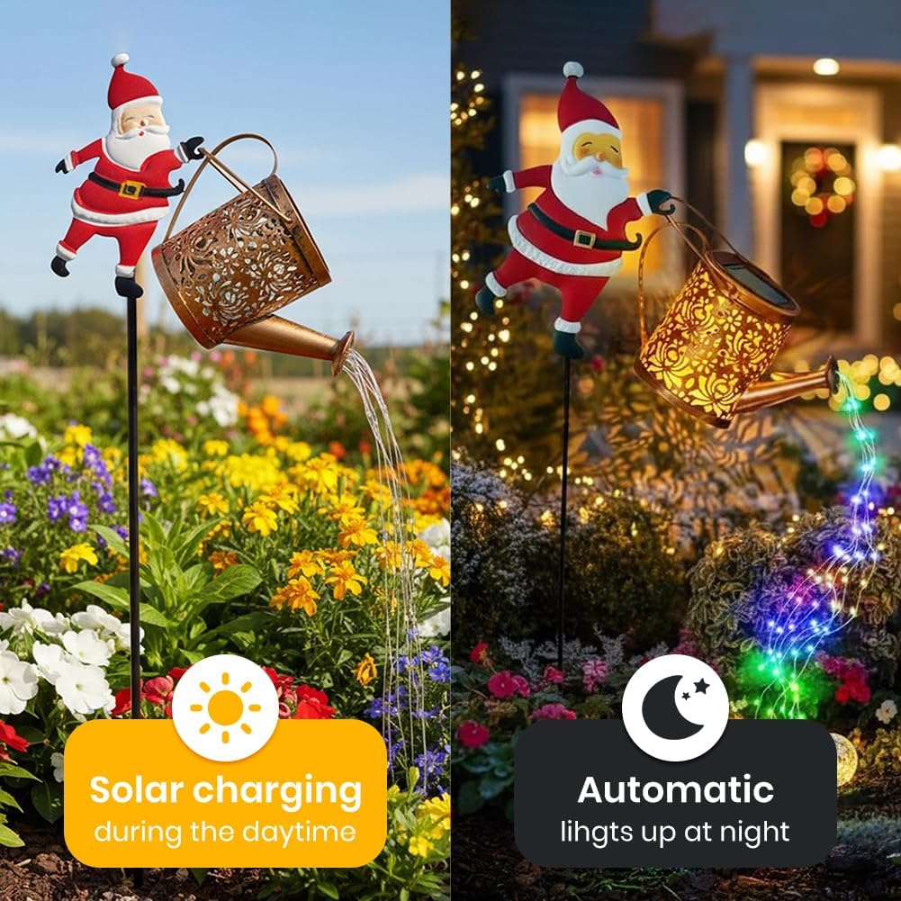 Santa Claus Lantern Solar Luminous Water™